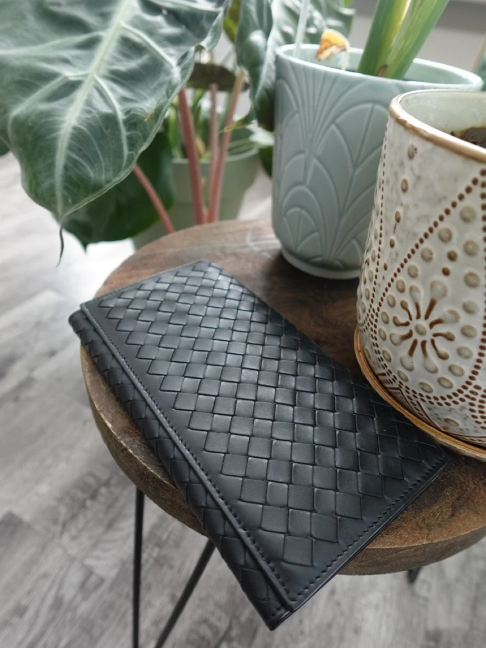 Authentic Bottega Veneta Leather Wallet